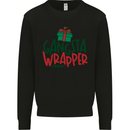 Gangsta Wrapper Funny Christmas Present Mens Sweatshirt Jumper Black