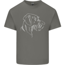 German Wirehaired Pointer Mens Cotton T-Shirt Tee Top Charcoal