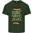 Germany Octoberfest German Beer Alcohol Mens Cotton T-Shirt Tee Top Forest Green