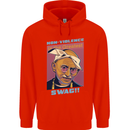 Ghandi Parody Gangsta Rap Music Hip Hop Childrens Kids Hoodie Bright Red