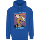 Ghandi Parody Gangsta Rap Music Hip Hop Childrens Kids Hoodie Royal Blue