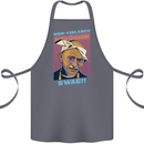 Ghandi Parody Gangsta Rap Music Hip Hop Cotton Apron 100% Organic Steel
