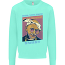 Ghandi Parody Gangsta Rap Music Hip Hop Kids Sweatshirt Jumper Peppermint