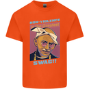 Ghandi Parody Gangsta Rap Music Hip Hop Kids T-Shirt Childrens Orange