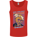 Ghandi Parody Gangsta Rap Music Hip Hop Mens Vest Tank Top Red