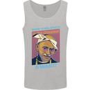 Ghandi Parody Gangsta Rap Music Hip Hop Mens Vest Tank Top Sports Grey