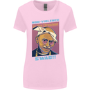 Ghandi Parody Gangsta Rap Music Hip Hop Womens Wider Cut T-Shirt Light Pink