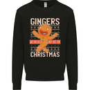 Gingers Are for Life Not Just for Christmas Mens Sweatshirt Jumper Black