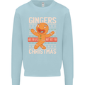 Gingers Are for Life Not Just for Christmas Mens Sweatshirt Jumper Light Blue
