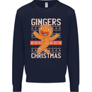 Gingers Are for Life Not Just for Christmas Mens Sweatshirt Jumper Navy Blue