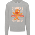 Gingers Are for Life Not Just for Christmas Mens Sweatshirt Jumper Sports Grey