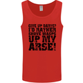 Give up Darts? Player Funny Mens Vest Tank Top Red