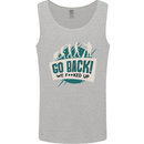 Go Back We Fooked Up Evolution Environment Mens Vest Tank Top Sports Grey