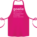 Goalie Keeper Football Ice Hockey Funny Cotton Apron 100% Organic Pink