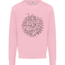 Goddess Shiva Hindu God Hinduism Religion Mens Sweatshirt Jumper Light Pink
