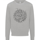 Goddess Shiva Hindu God Hinduism Religion Mens Sweatshirt Jumper Sports Grey