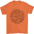 Goddess Shiva Hindu God Hinduism Religion Mens T-Shirt Cotton Gildan Orange