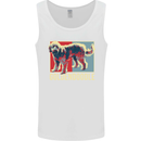 Goldendoodle Dog Art Mens Vest Tank Top White