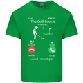 Golf Is Calling Golfer Golfing Funny Kids T-Shirt Childrens Irish Green