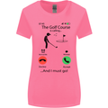 Golf Is Calling Golfer Golfing Funny Womens Wider Cut T-Shirt Azalea