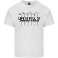 Golf Life's Important Choices Funny Golfing Kids T-Shirt Childrens White