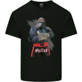 Gorilla Fighter MMA Martial Arts Muay Thai Kids T-Shirt Childrens Black