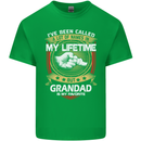 Grandad Is My Favourite Funny Fathers Day Mens Cotton T-Shirt Tee Top Irish Green