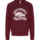 Grandad & Granddaughter Best Friends Kids Sweatshirt Jumper Maroon