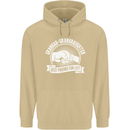 Grandad & Granddaughter Best Friends Mens 80% Cotton Hoodie Sand