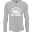 Grandad & Granddaughter Best Friends Mens Long Sleeve T-Shirt Sports Grey