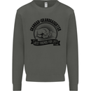 Grandad & Granddaughter Grandparent's Day Kids Sweatshirt Jumper Storm Grey