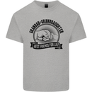 Grandad & Granddaughter Grandparent's Day Kids T-Shirt Childrens Sports Grey