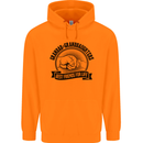 Grandad & Granddaughters Grandparent's Day Childrens Kids Hoodie Orange