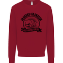 Grandad & Grandson Grandparent's Day Kids Sweatshirt Jumper Red