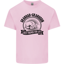 Grandad & Grandson Grandparent's Day Kids T-Shirt Childrens Light Pink