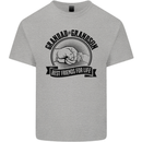 Grandad & Grandson Grandparent's Day Kids T-Shirt Childrens Sports Grey