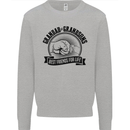 Grandad & Grandsons Grandparent's Day Kids Sweatshirt Jumper Sports Grey