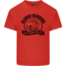 Grandad & Grandsons Grandparent's Day Kids T-Shirt Childrens Red