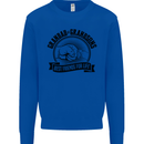 Grandad & Grandsons Grandparent's Day Mens Sweatshirt Jumper Royal Blue
