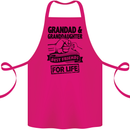 Grandad and Granddaughter Grandparent's Day Cotton Apron 100% Organic Pink