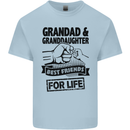 Grandad and Granddaughter Grandparent's Day Kids T-Shirt Childrens Light Blue