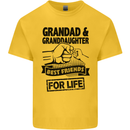 Grandad and Granddaughter Grandparent's Day Kids T-Shirt Childrens Yellow