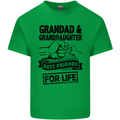 Grandad and Granddaughter Grandparent's Day Mens Cotton T-Shirt Tee Top Irish Green
