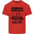 Grandad and Granddaughter Grandparent's Day Mens Cotton T-Shirt Tee Top Red