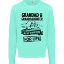 Grandad and Granddaughter Grandparent's Day Mens Sweatshirt Jumper Peppermint