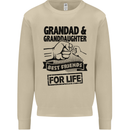 Grandad and Granddaughter Grandparent's Day Mens Sweatshirt Jumper Sand