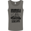 Grandad and Granddaughter Grandparent's Day Mens Vest Tank Top Charcoal