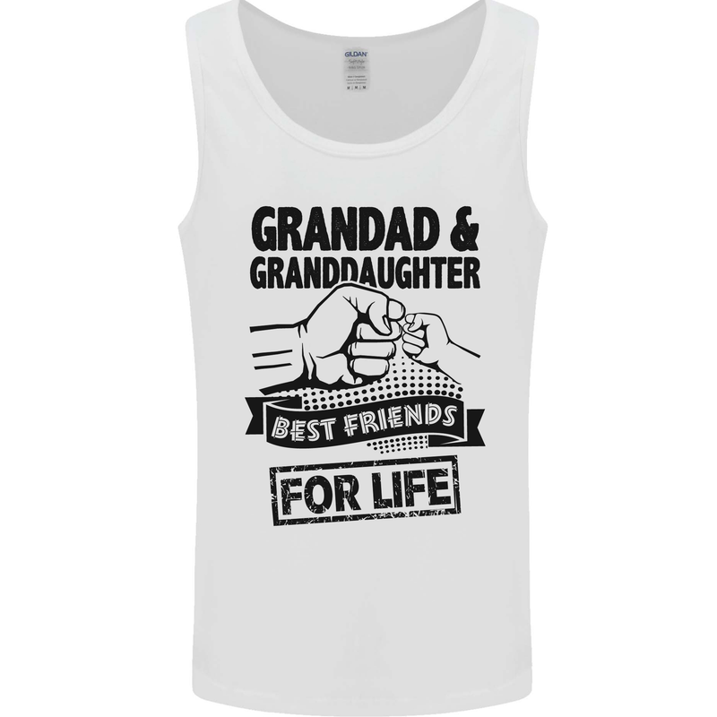 Grandad and Granddaughter Grandparent's Day Mens Vest Tank Top White
