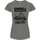 Grandad and Granddaughter Grandparent's Day Womens Petite Cut T-Shirt Charcoal
