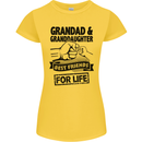 Grandad and Granddaughter Grandparent's Day Womens Petite Cut T-Shirt Yellow